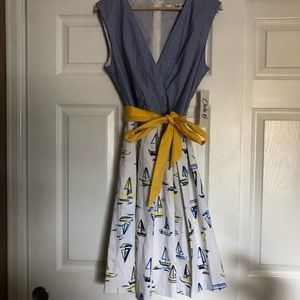 Preppy Chetta B Sailboat Sundress | 12
